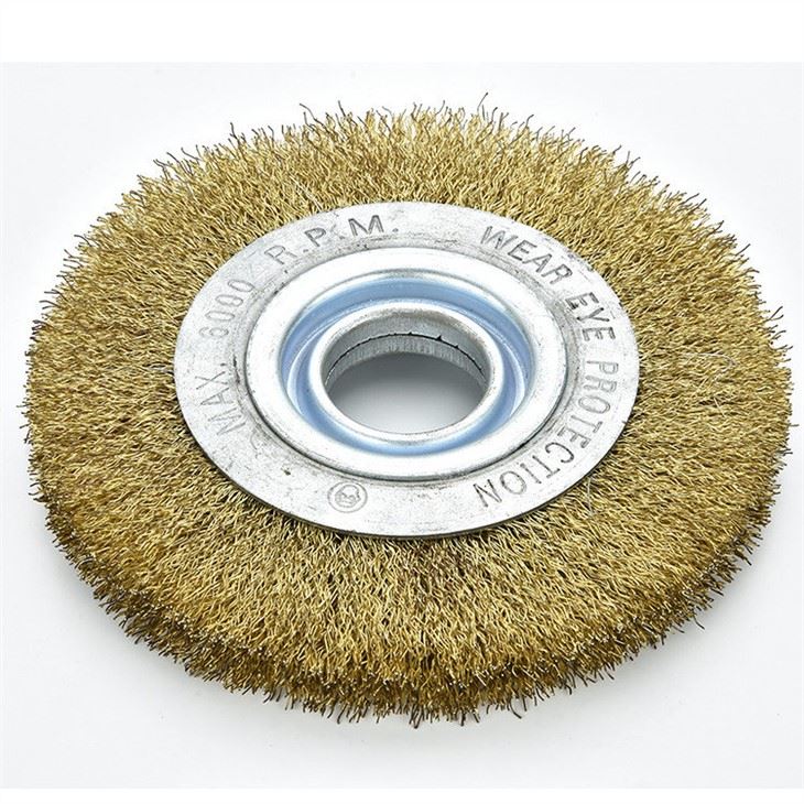 wheel wire brush