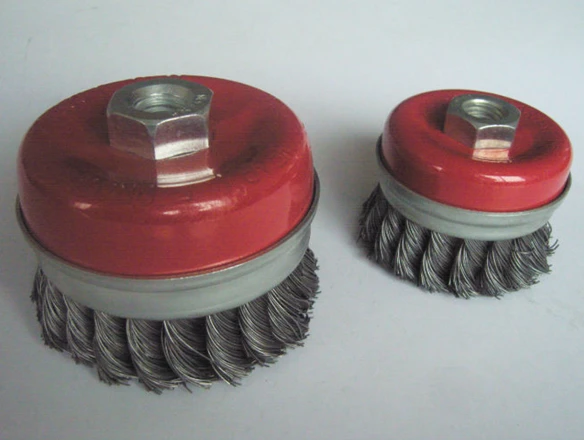 4inch Steel Knotted Cup Brush Super Quality